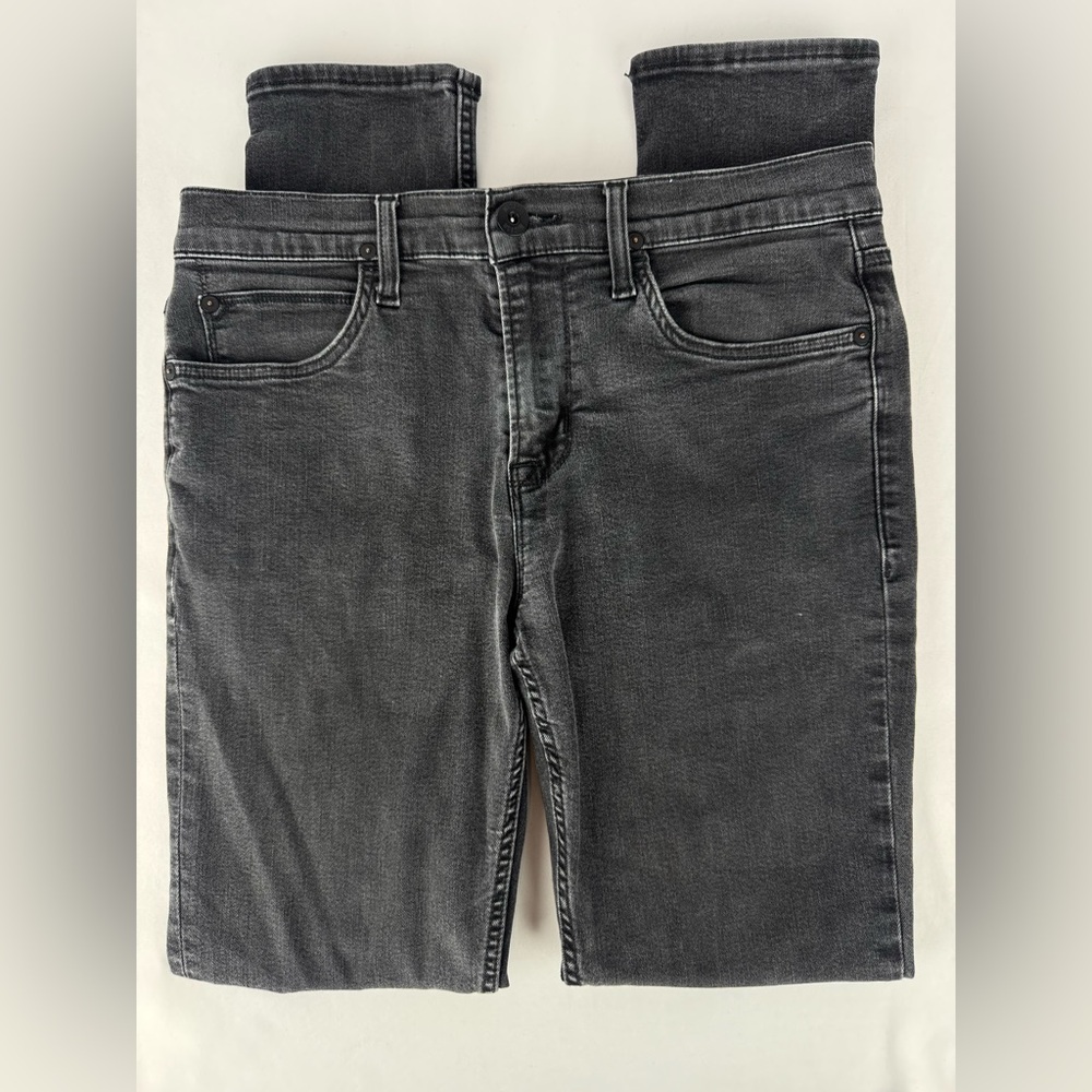 Hudson Ace Skinny Black Denim Jeans